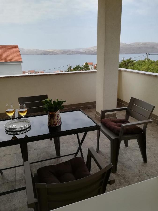 Apartment Villa Bijele Stijene Karlobag Bagian luar foto
