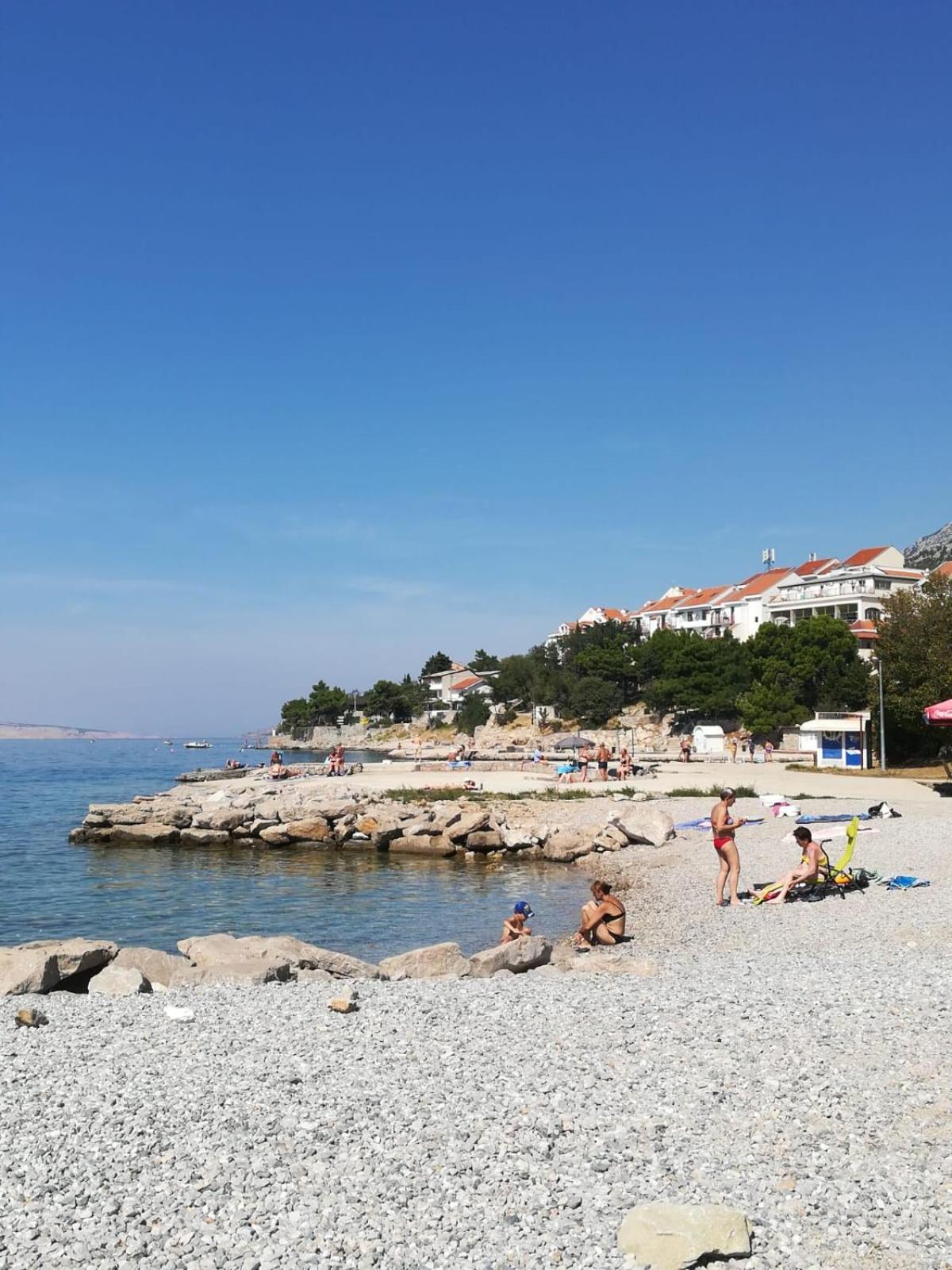 Apartment Villa Bijele Stijene Karlobag Bagian luar foto